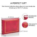 Victoria Collection Album B 10x15/100M Classic, red