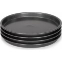 Patisse kepimo formų komplektas žema uodega 20 cm juodo plieno Patisse kepimo formų komplektas žema uodega 20 cm juodo plieno