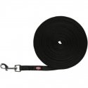 TRIXIE Tracking Leash, rubberized SM 1m/15mm, black