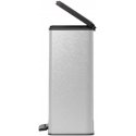 Curver / Keter CURVER WASTE BIN WITH PEDAL 26L+26L /IML METALLIZED