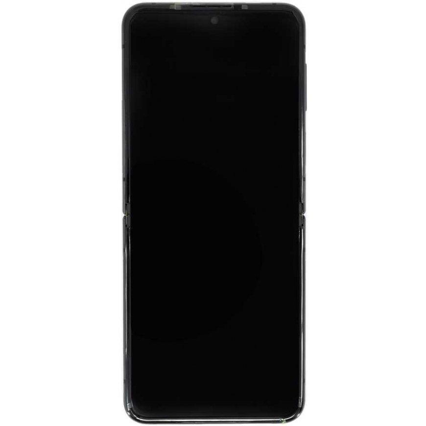 Case LCD screen + touch screen + front cover Samsung F721 Galaxy Z Flip 4 5G Graphite (replacement package) – 2
