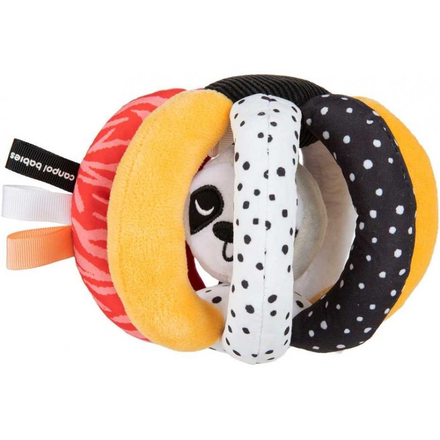 Canpolbabies CANPOL BABIES sensory ball with rattle and squeak toy, BabiesBoo, 68/089 – 2