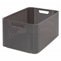 Curver / Keter CURVER KOSZYK L 30L /CIEMNY GRAY Curver / Keter CURVER KOSZYK L 30L /CIEMNY GRAY