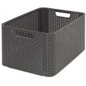 Curver / Keter CURVER KOSZYK L 30L /CIEMNY GRAY Curver / Keter CURVER KOSZYK L 30L /CIEMNY GRAY