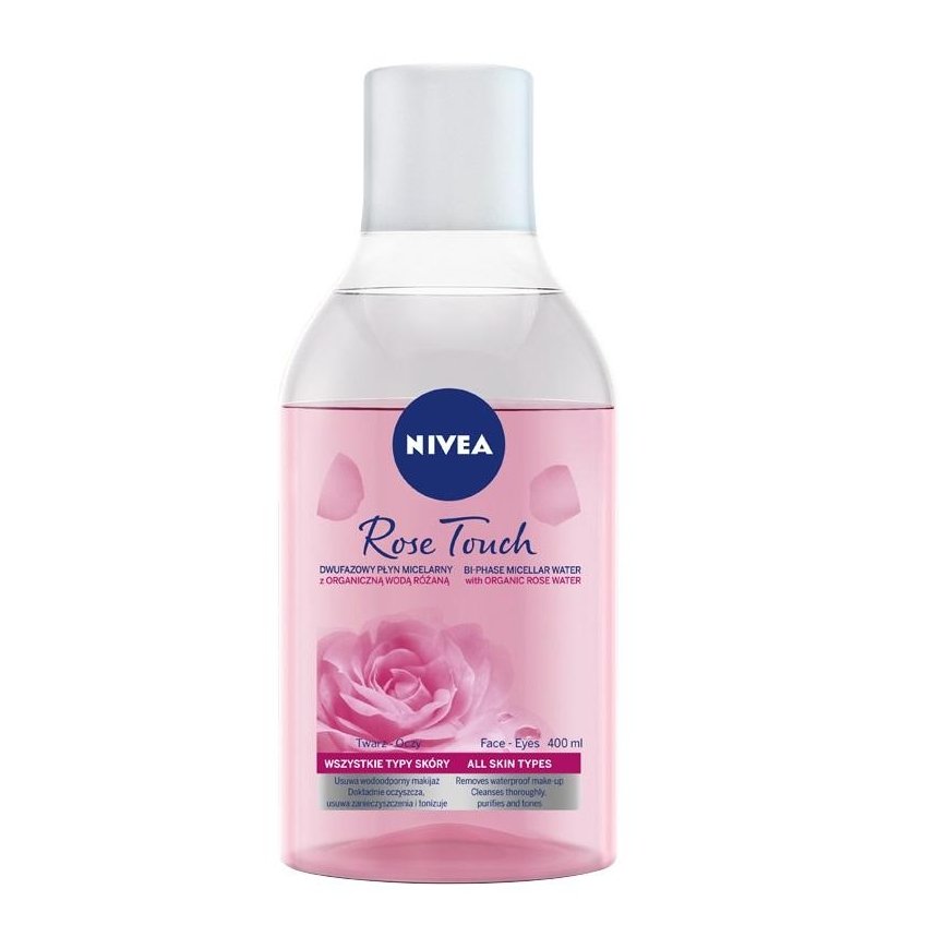 Nivea Rose Touch two-phase micellar liquid with rose water 400ml