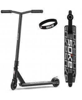 Самокат SOKE GO! (1540) Black 100mm