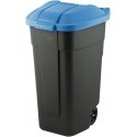 Curver / Keter CURVER KOSZ NA ODPADY Black 110L / POKRYWA blue Curver / Keter CURVER KOSZ NA ODPADY Black 110L / POKRYWA blue