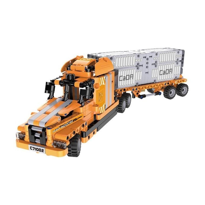Cada Statybinės plytos 10in1 Sunkvežimis 10 transporto priemonių 634 vnt C71002W Port Engineering Simulator – 2