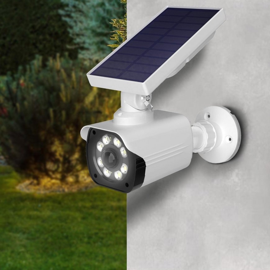 Centrumelektroniki div class"int_ce_html"Dummy Solar Camera Flashing LED Motion Sensor LED Light Free Sticker SOL1800S/div – 2