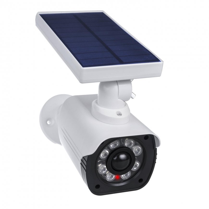 Centrumelektroniki div class"int_ce_html"Dummy Solar Camera Flashing LED Motion Sensor LED Light Free Sticker SOL1800S/div – 3