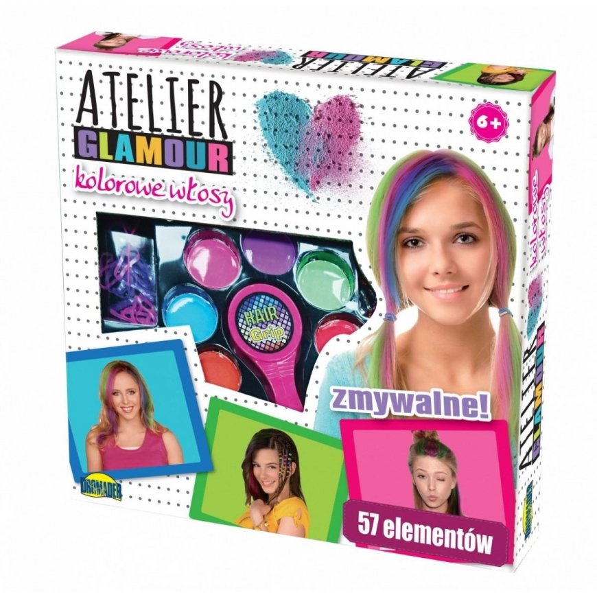 Dromader Dromedary Set cosmetics Atelier Glamor Dyed hair