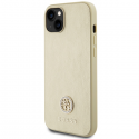 Guess dėklas, skirtas iPhone 15 6,1" GUHCP15SPS4DGPD auksinis HC PU 4G Metal Logo Strass Guess dėklas, skirtas iPhone 15 6,1" GUHCP15SPS4DGPD auksinis HC PU 4G Metal Logo Strass