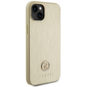 Guess dėklas, skirtas iPhone 15 6,1" GUHCP15SPS4DGPD auksinis HC PU 4G Metal Logo Strass Guess dėklas, skirtas iPhone 15 6,1" GUHCP15SPS4DGPD auksinis HC PU 4G Metal Logo Strass