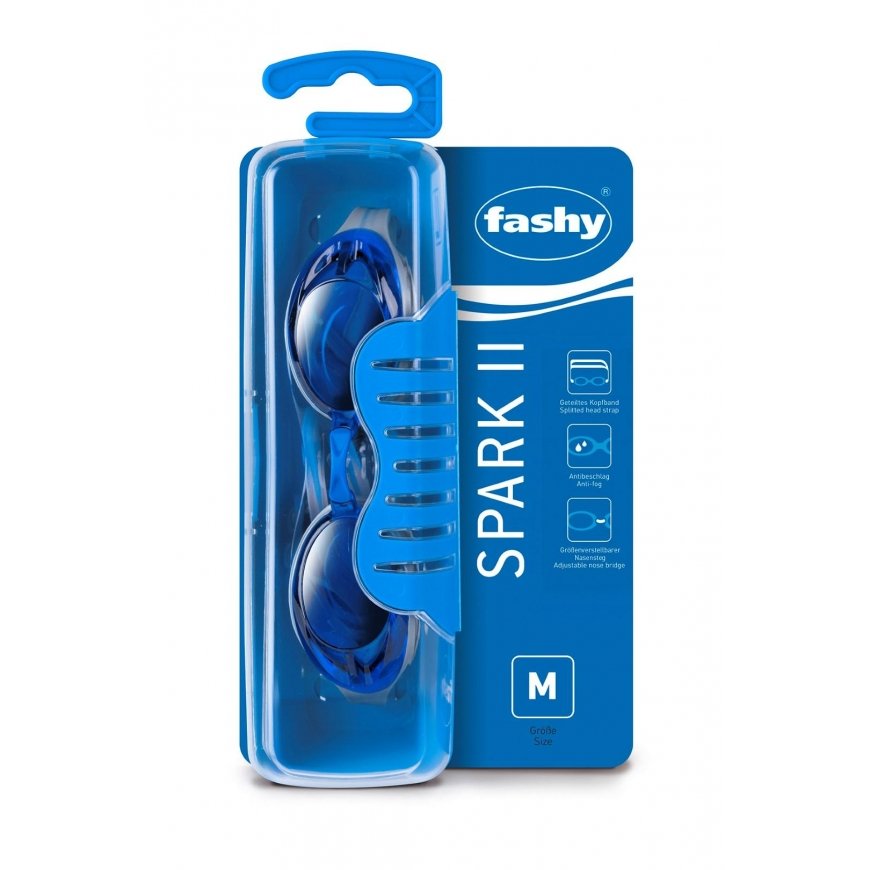 swim glasses Training FASHY Spark II 4167 42 M bordeaux/transparent – 5