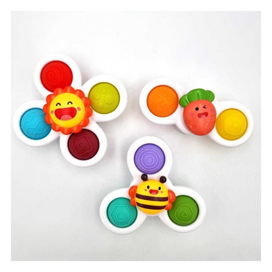 Woopie Lavinantis sensorinis žaislas 3in1 Spinner – 4