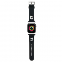 Karl Lagerfeld Strap KLAWLSLKCNK Apple Watch 42|44|45|49mm black|black strap 3D Rubber Karl&Choupette Heads Karl Lagerfeld Strap KLAWLSLKCNK Apple Watch 42|44|45|49mm black|black strap 3D Rubber Karl&Choupette Heads