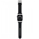 Karl Lagerfeld Dirželis KLAWLSLKCNK Apple Watch 42|44|45|49mm juoda|juodas strap 3D Rubber Karl&Choupette Heads Karl Lagerfeld Dirželis KLAWLSLKCNK Apple Watch 42|44|45|49mm juoda|juodas strap 3D Rubber Karl&Choupette Heads