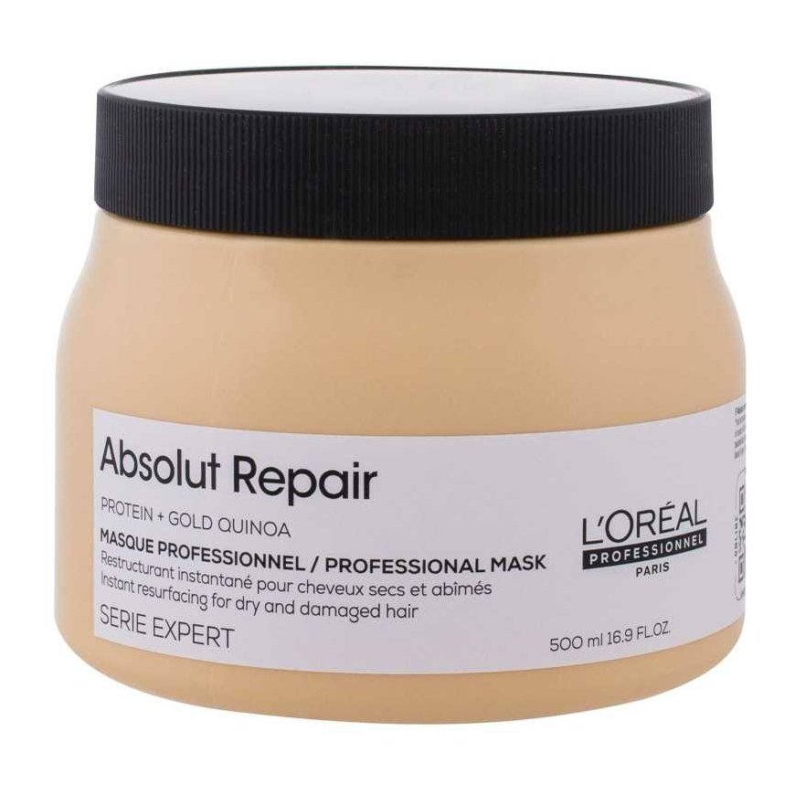 L'Oreal L Oréal Professionnel Plaukų kaukė Absolut Atstatomasis, 500ml – 3