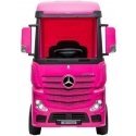 Lean Cars Battery powered car Mercedes Actros Pink 4x4