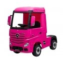Lean Cars Battery powered car Mercedes Actros Pink 4x4