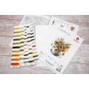 luca S Counted cross stitch kit "Vase with sunflowers" 24x27cm SB7025