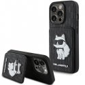 Karl Lagerfeld Saffiano Cardslots and Stand Monogram Choupette Защитный Чехол для Apple iPhone 15 Pro Max Karl Lagerfeld Saffiano Cardslots and Stand Monogram Choupette Защитный Чехол для Apple iPhone 15 Pro Max