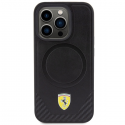 Ferrari FEHMP15LPTEK iPhone 15 Pro 6.1" black|black hardcase Carbon Metal Logo MagSafe Ferrari FEHMP15LPTEK iPhone 15 Pro 6.1" black|black hardcase Carbon Metal Logo MagSafe