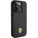 Ferrari FEHMP15LPTEK iPhone 15 Pro 6.1" black|black hardcase Carbon Metal Logo MagSafe Ferrari FEHMP15LPTEK iPhone 15 Pro 6.1" black|black hardcase Carbon Metal Logo MagSafe