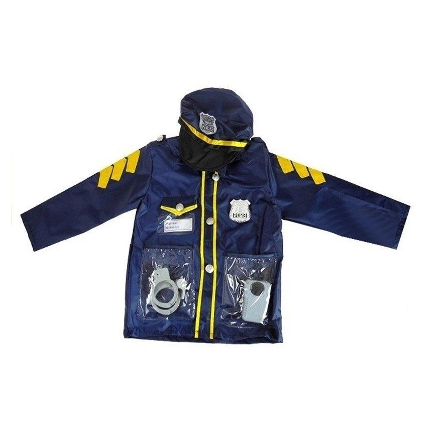 Lean Cars Boys' Policeman Fancy Dress for Children – 4