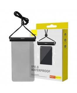 Waterproof phone case Baseus AquaGlide with Cylindrical Slide Lock (black)