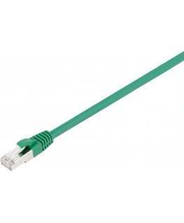 Fuj:tech CAT6A S/FTP -verkkokaapeli, 0.25 m, vihreä