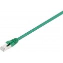 Fuj:tech CAT6A S/FTP network cable, 0.25 m, green Fuj:tech CAT6A S/FTP network cable, 0.25 m, green