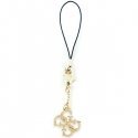 Guess zawieszka GUCPM4GID Phone Strap 4G Glitter Charm Guess zawieszka GUCPM4GID Phone Strap 4G Glitter Charm