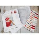 luca S Counted Cross Stitch Kit "Girl Kissing Puppy" 23x32cm SBU5027 luca S Counted Cross Stitch Kit "Girl Kissing Puppy" 23x32cm SBU5027