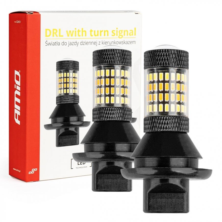 Amio 2 in 1 LED daytime running light with indicator – 3