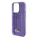 Guess Sequin Script Logo Case for iPhone 14 Pro Purple Guess Sequin Script Logo Case for iPhone 14 Pro Purple