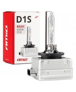 Xenon bulb, incandescent xenon d1s 35w 4300k amio basic