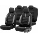 Otom Limited 102 Black/Grey 3 Zip Car Seat Cover Set