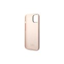 Karl Lagerfeld KLHCP14LSLCTPI iPhone 14 Pro 6.1 Inch Hard Case Light Pink / Light Pink Silicone Choupette Case