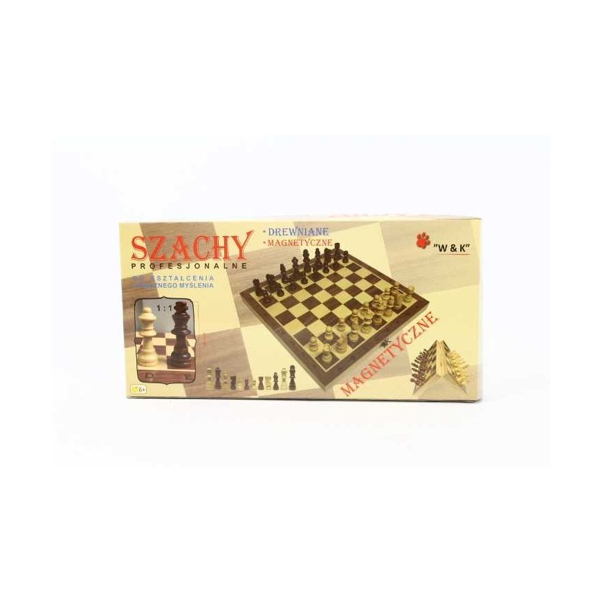 Wk Zabawki Wk Toys mediniai karališkieji šachmatai 29x29cm JYWK 377 14140