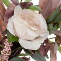 Eurofirany KW/WREATH/11 40CM GREEN+PINK