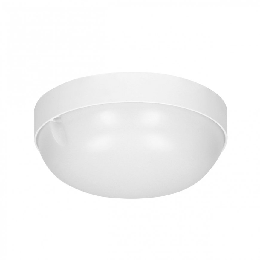 Sieninis šviestuvas Orno RISMO LED ROUND 12W kanalų šviestuvas, 1080lm, IP65, IK08, 4000K