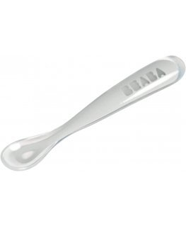 BEABA BABY SILICONE BAG 4+ MONTHS, LIGHT MIST