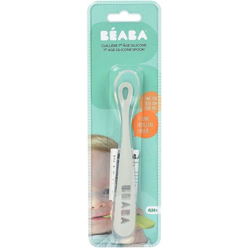 BEABA BABY SILICONE BAG 4+ MONTHS, LIGHT MIST – 2