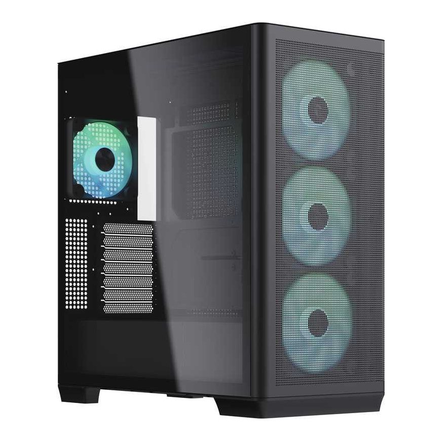 Aerocool APNX C1 Midi-Tower ATX-Gehäuse, Tempered