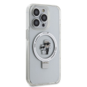 Karl Lagerfeld Karl Lagerfeld Call Karl and Choupette MagSafe Case for iPhone 15 Pro Max White Karl Lagerfeld Karl Lagerfeld Call Karl and Choupette MagSafe Case for iPhone 15 Pro Max White