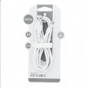 Setty USB - USB-C cable 1,2 m 2A KSA-C-1.220 white Setty USB - USB-C cable 1,2 m 2A KSA-C-1.220 white