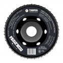 rasp turbo cutter - A, for angle grinders, 120 x 22.2 x 12 mm, TARPOL [T-83]