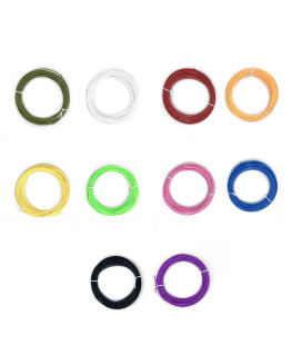 Maxlife PLA filaments set 100m (10 colors x 10 m)