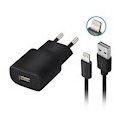 Forever TC-01 charger 1x USB 2A black + Lightning cable Forever TC-01 charger 1x USB 2A black + Lightning cable